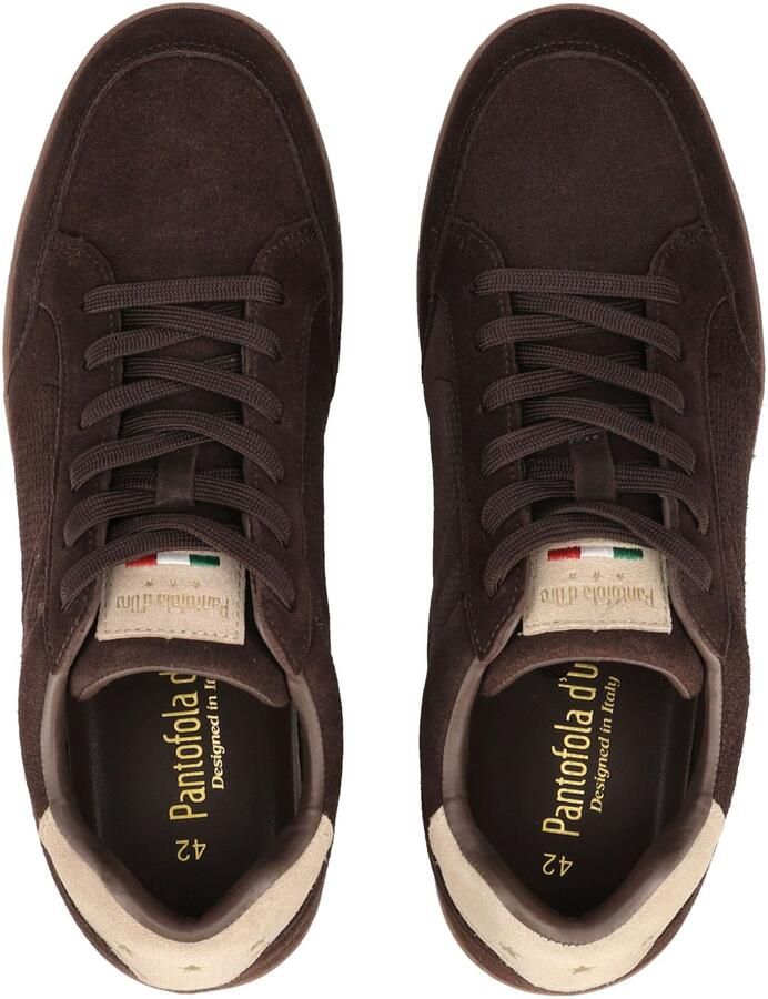 PANTOFOLA D'ORO Sneakers laag kastanjebruin - Foto 2