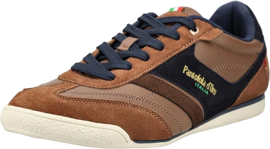 PANTOFOLA D'ORO Sneakers laag navy bruin