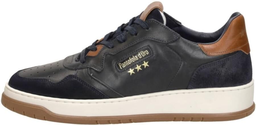 Pantofola d'Oro Sirmione Low Sneakers Leren Sneaker Heren Blauw - Foto 5