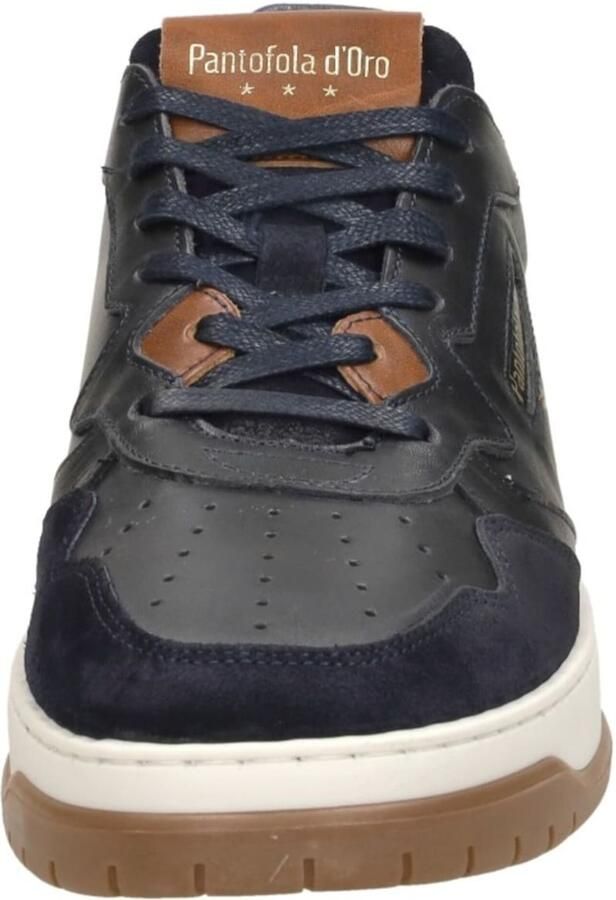 Pantofola d'Oro Sirmione Low Sneakers Leren Sneaker Heren Blauw - Foto 2
