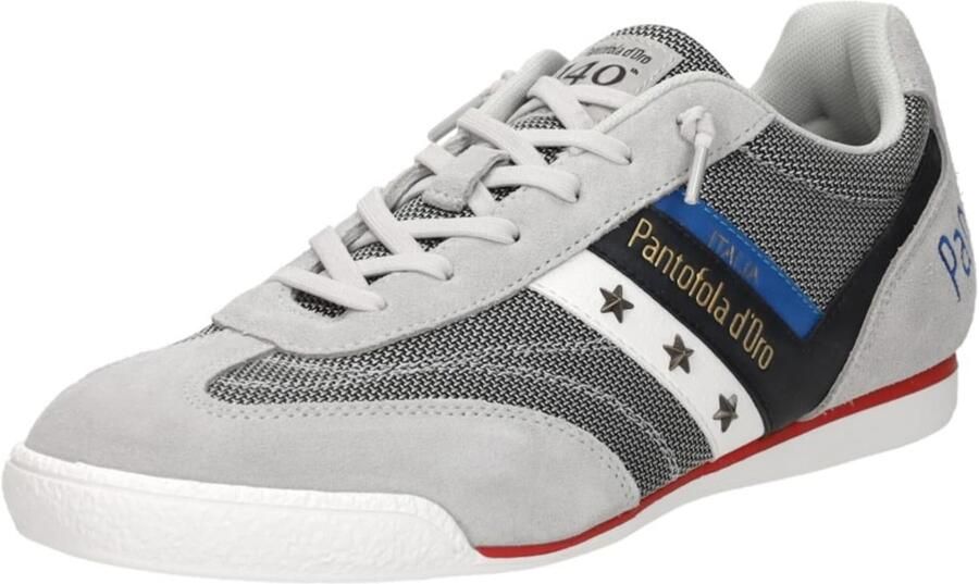 PANTOFOLA D'ORO Sneakers laag blauw grijs lichtgrijs wit - Foto 8