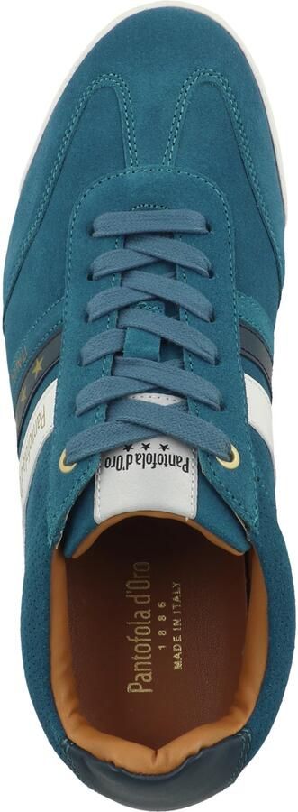 PANTOFOLA D'ORO Sneakers laag 'Vasto Suede' petrol wit - Foto 5