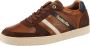 Pantofola d'Oro Soverato Sneakers Heren Leren Veterschoenen Cognac - Thumbnail 2