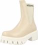 PATRIZIA PEPE Ocean Sand Laarzen met Logo Applicaties Beige Dames - Thumbnail 2