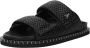 PATRIZIA PEPE Low-Top Sneakers Geflochtene Sandalen aus Leder in zwart - Thumbnail 1