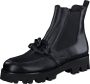 Paul Green Zwarte Enkellaars 9043 Black - Thumbnail 3
