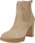 Paul Green 9033 Enkellaarsjes Enkelboots met rits Dames Beige - Thumbnail 4