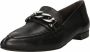 Paul Green Zwarte Loafer met Metalen Kettingdetail Black Dames - Thumbnail 4