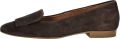 Paul Green Bruine Dames Ballerina's Elegante Instap Schoenen - Donkerbruin