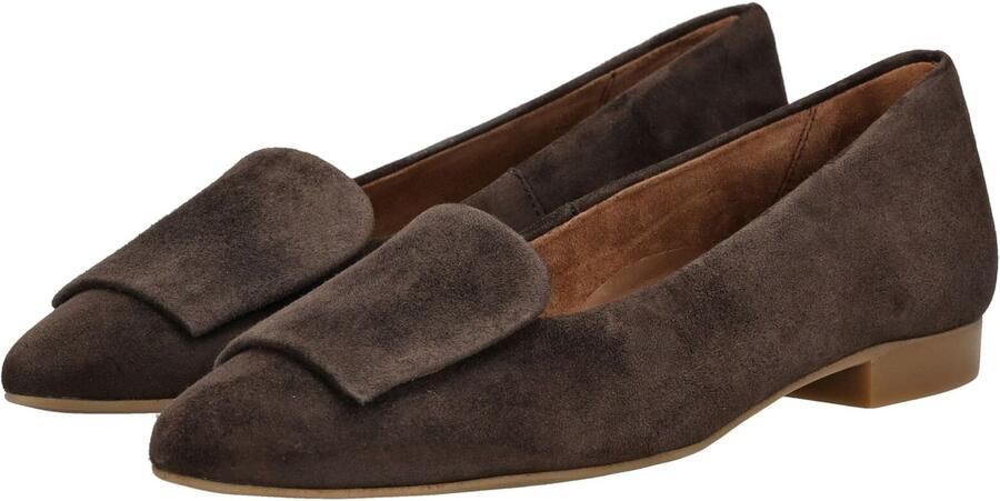 Paul Green Bruine Dames Ballerina's Elegante Instap Schoenen - Foto 4