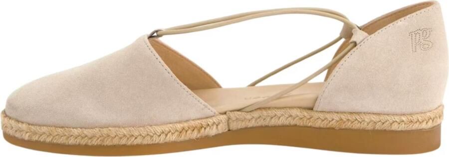 Paul Green 2856~~~~~~~~~~~~~~~~~~~~~~~~~~ Platte sandalenDames Sandalen Wit beige - Foto 4