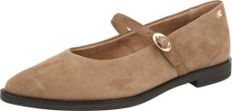 Paul Green Ballerina met riempjes bruin