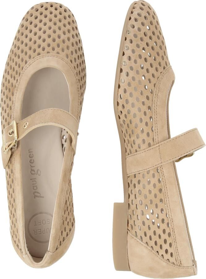 Paul Green Dames Instappers & Ballerina's 1213-009 Beige - Foto 3