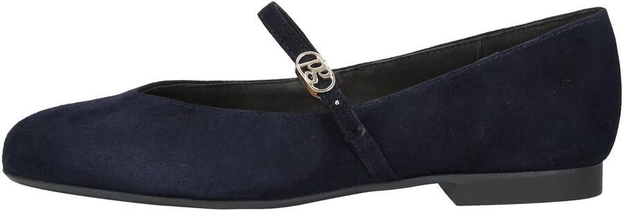 Paul Green Ballerina met riempjes donkerblauw - Foto 6