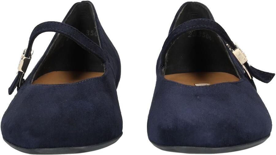 Paul Green Ballerina met riempjes donkerblauw - Foto 3