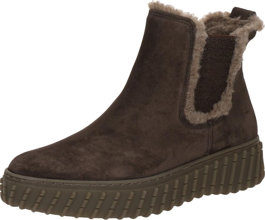 Paul Green Chelsea boots donkerbruin