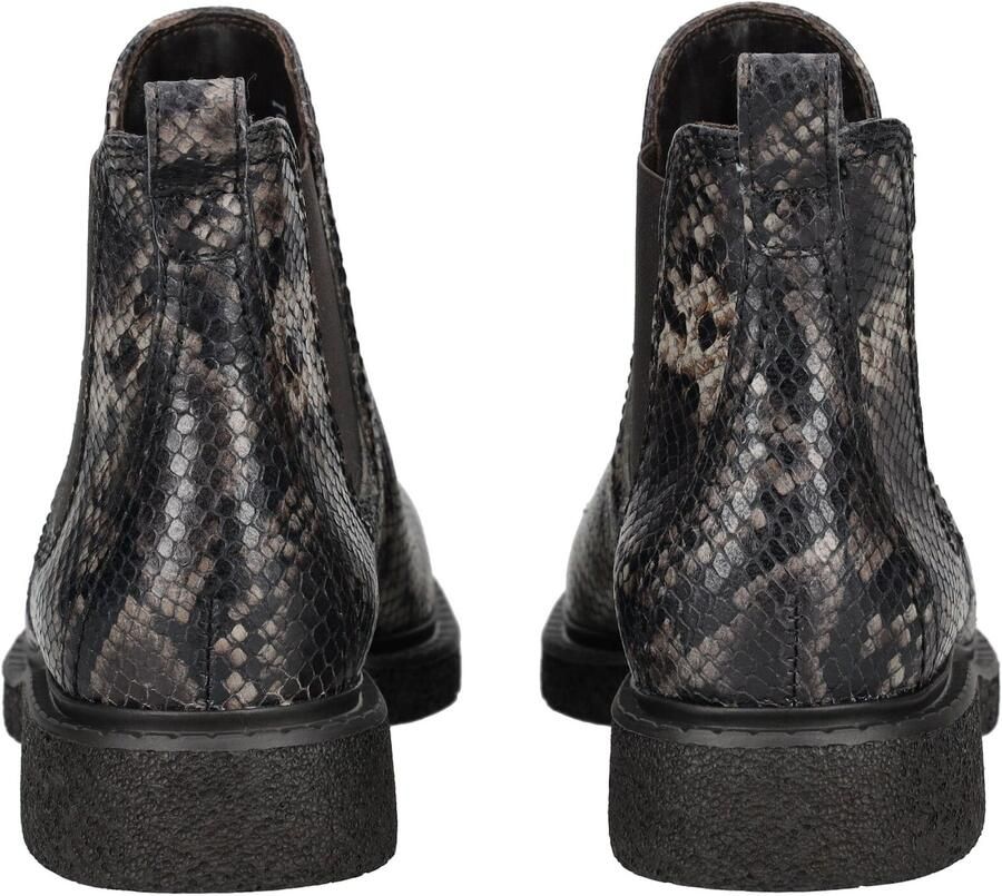 Paul Green Chelsea boots ecru donkerbruin - Foto 4