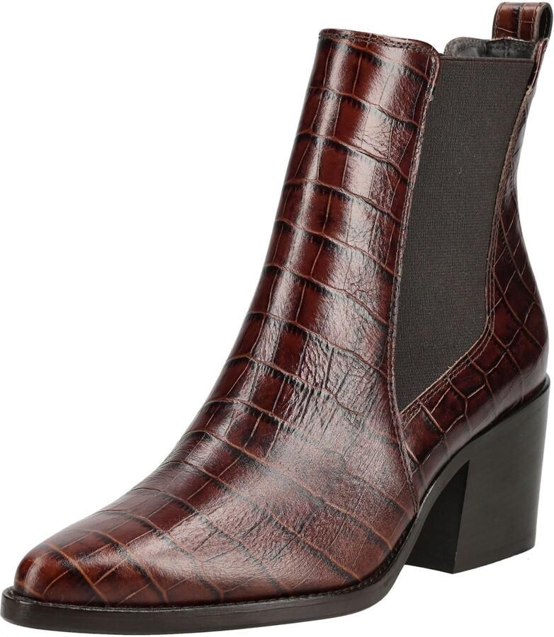 Paul Green Chelsea boots kastanjebruin