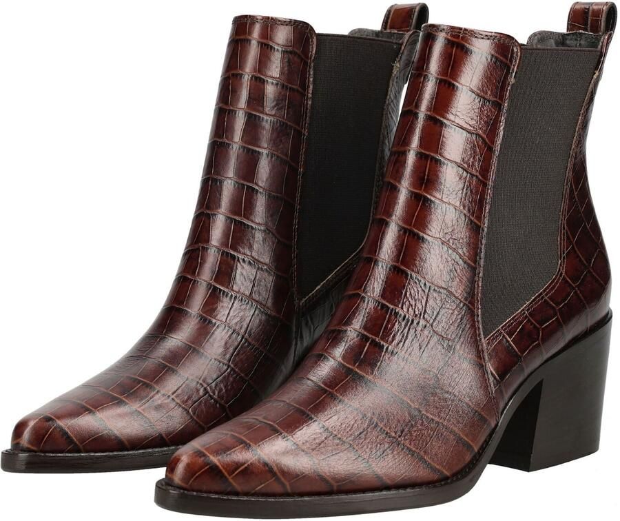 Paul Green Chelsea boots kastanjebruin - Foto 4