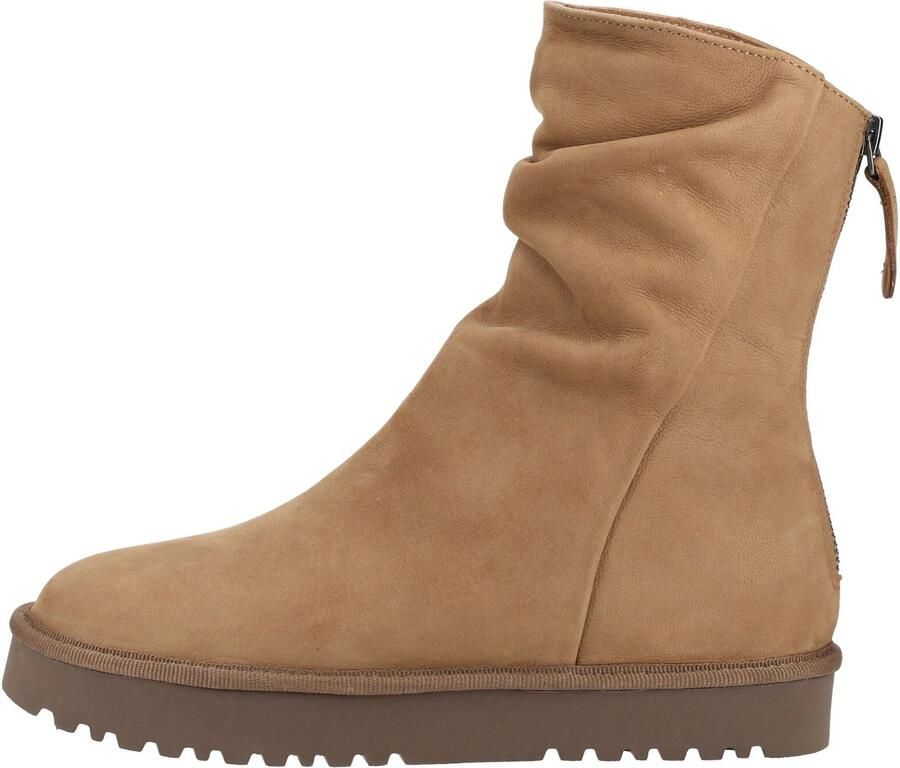 Paul Green Enkellaarsjes beige