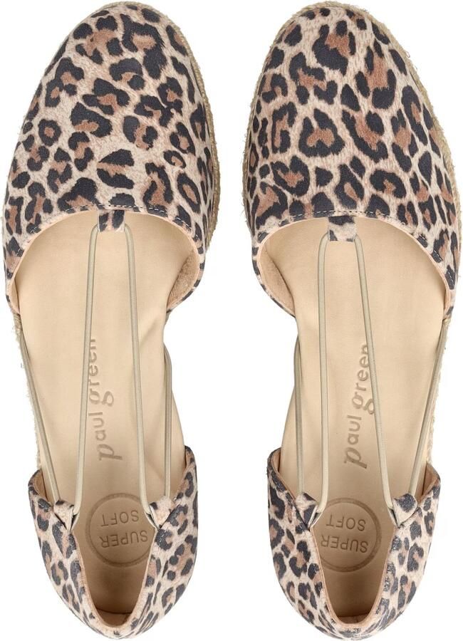 Paul Green Espadrilles beige lichtbruin zwart - Foto 3