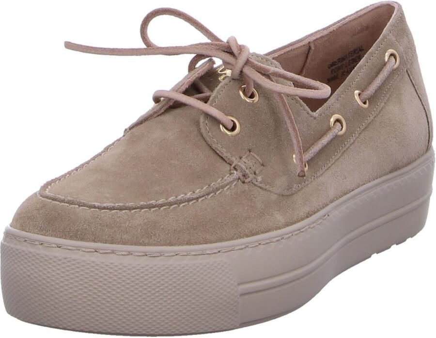 Paul Green Instappers 'Komfort Slipper Damen 1197-049-049 Velourleder in beige' beige - Foto 7