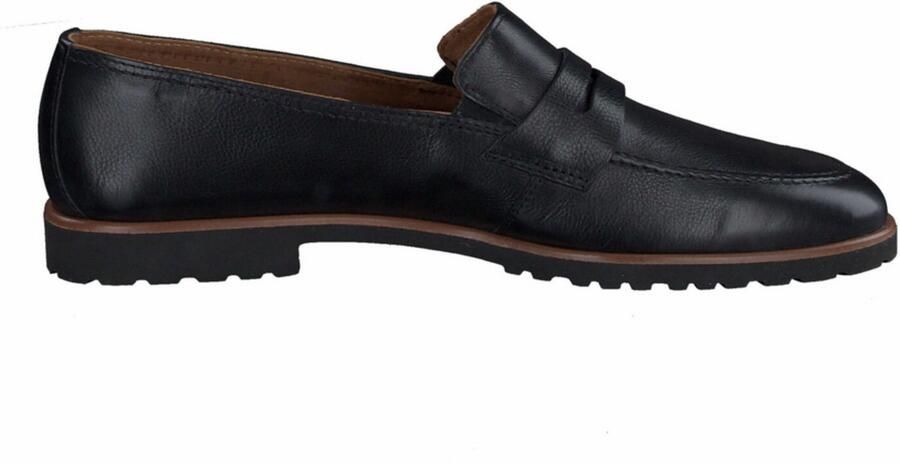 Paul Green Super Soft dames leren slip-on schoenen zwart