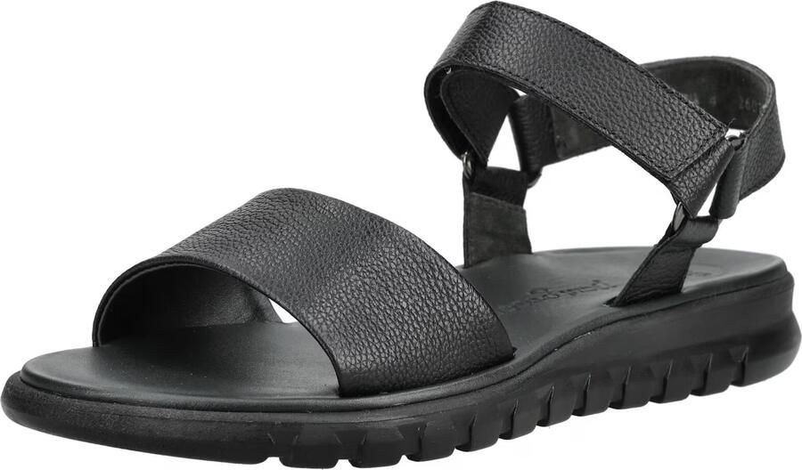Paul Green 6219 Platte sandalenDames Sandalen Zwart - Foto 3