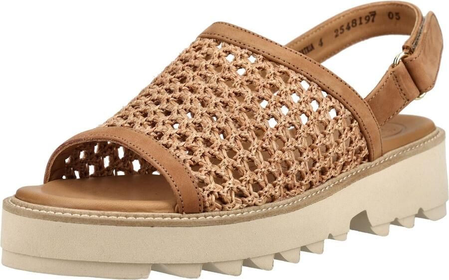 Paul Green Sandalen met riem beige bruin