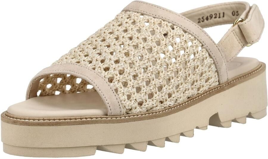 Paul Green Sandalen met riem beige