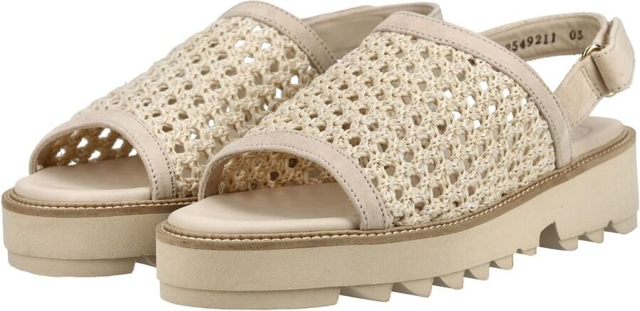 Paul Green Sandalen met riem beige - Foto 5