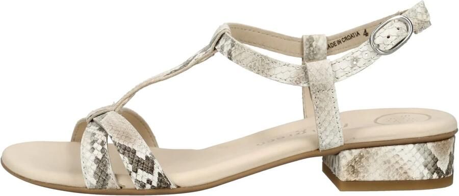 Paul Green Sandalen met riem beige zwart - Foto 6