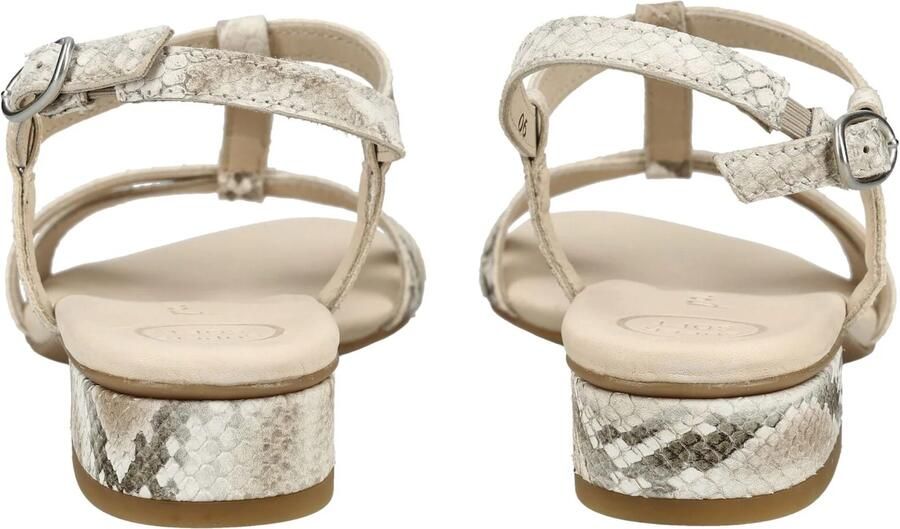 Paul Green Sandalen met riem beige zwart - Foto 4