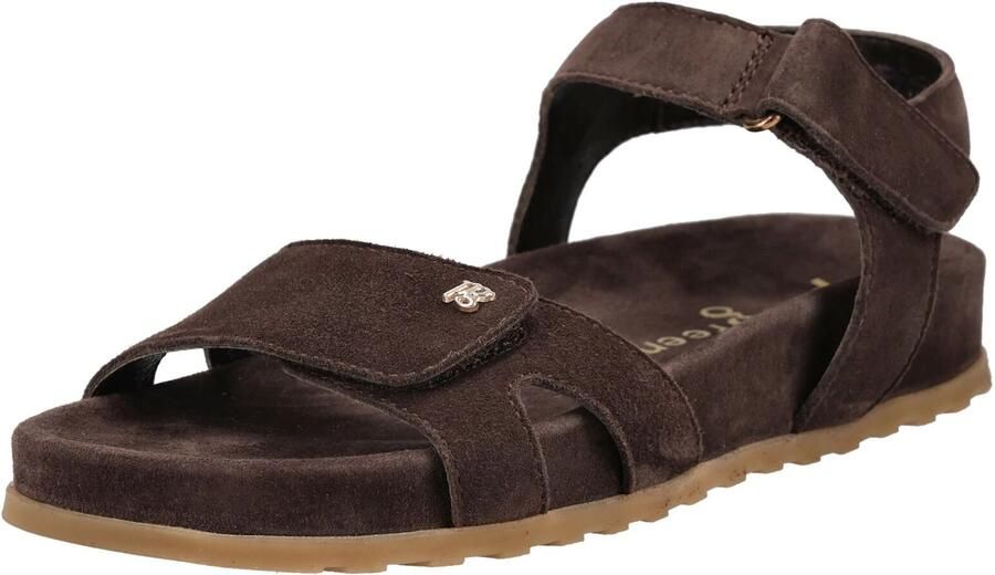 Paul Green Sandalen met riem bruin