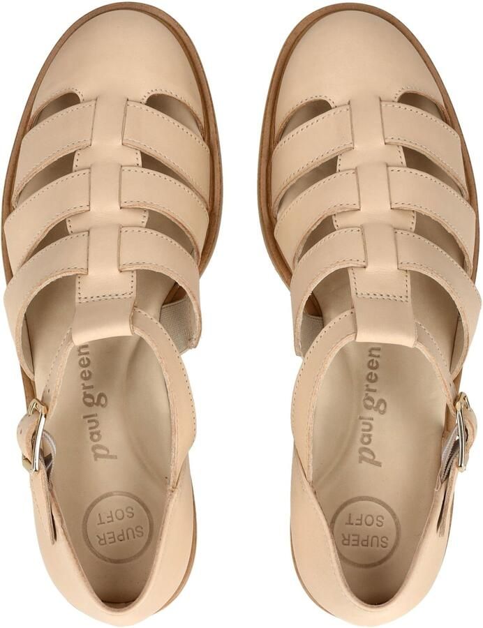 Paul Green Sandalen met riem crème - Foto 2