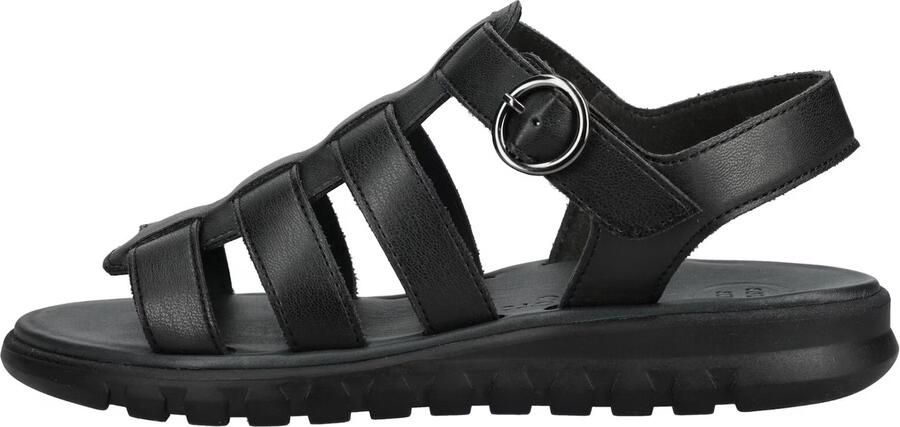 Paul Green 6204 Platte sandalenDames Sandalen Zwart - Foto 8