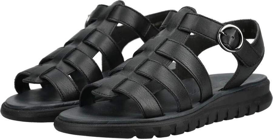 Paul Green 6204 Platte sandalenDames Sandalen Zwart - Foto 7