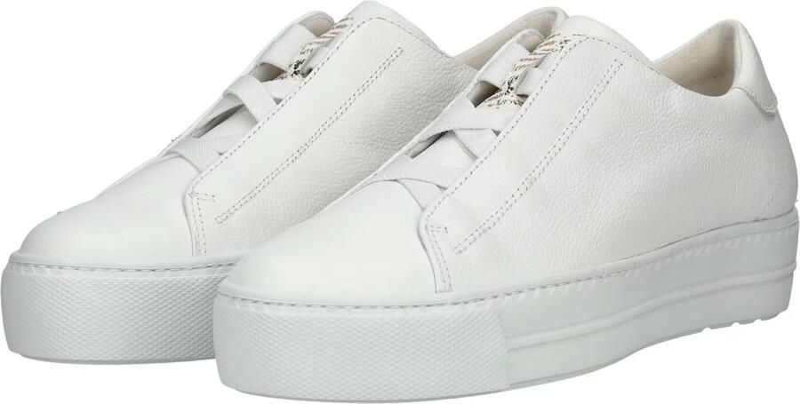 PAUL GREEN Lage Sneakers Dames 5529 Maat: 39 Materiaal: Leer Kleur: Wit - Foto 10