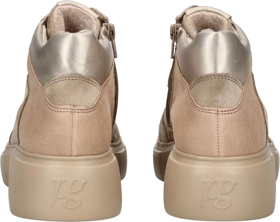 Paul Green dames hoge sneaker beige - Foto 5