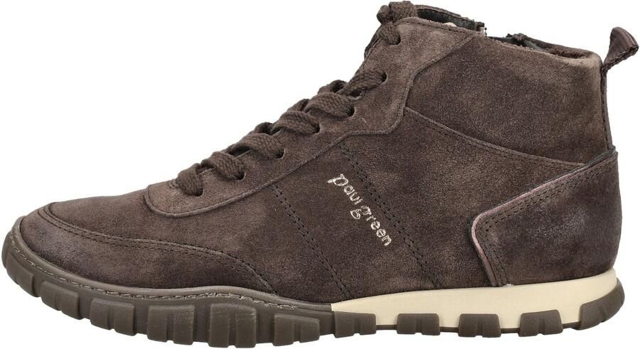 Paul Green Sneakers hoog crème donkerbruin - Foto 5
