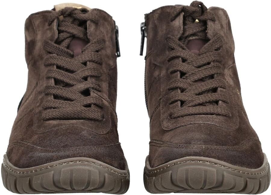 Paul Green Sneakers hoog crème donkerbruin - Foto 3
