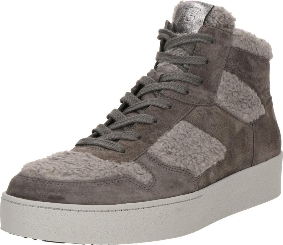 Paul Green Sneakers hoog grijs taupe - Foto 2