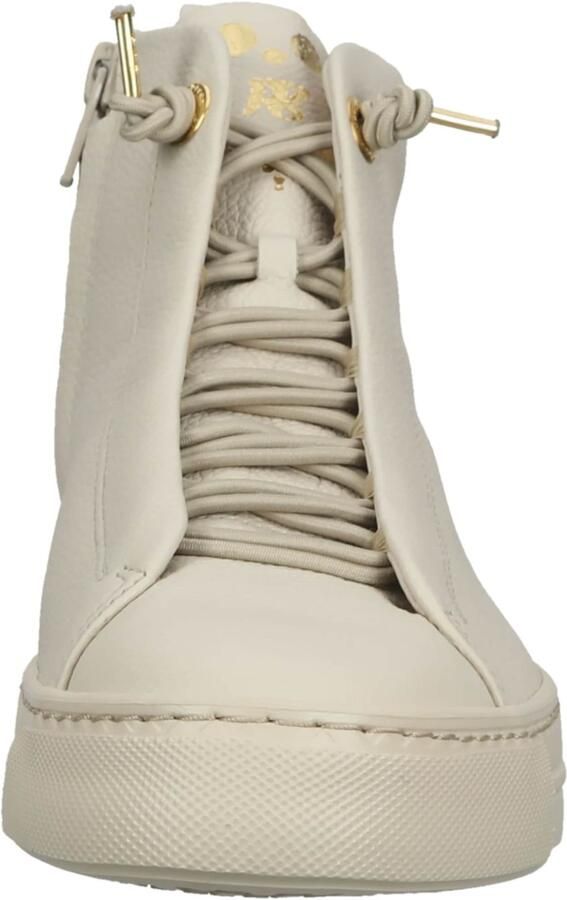 Paul Green 5283~~~~~~~~~~~~~~~~~~~~~~~~~~ Hoge sneakers Veterlaarzen Dames veterschoenen Dames sneakersHalf-hoge schoenen Wit beige - Foto 3