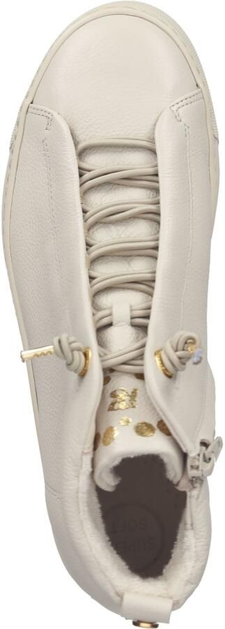 Paul Green 5283~~~~~~~~~~~~~~~~~~~~~~~~~~ Hoge sneakers Veterlaarzen Dames veterschoenen Dames sneakersHalf-hoge schoenen Wit beige - Foto 5