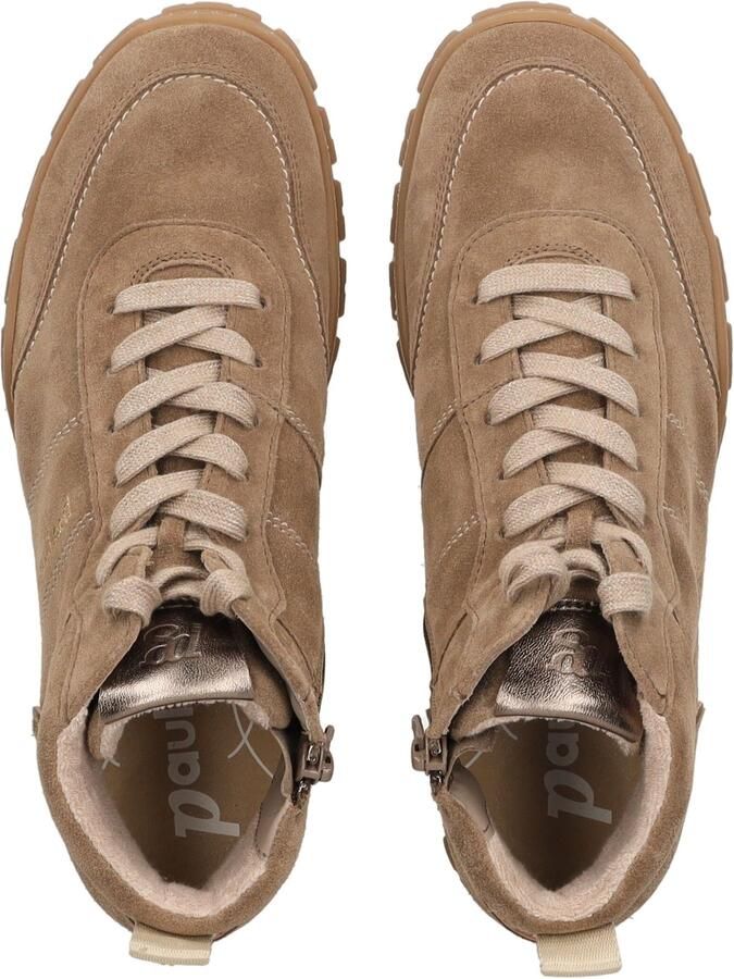 Paul Green Sneakers hoog lichtbruin - Foto 3