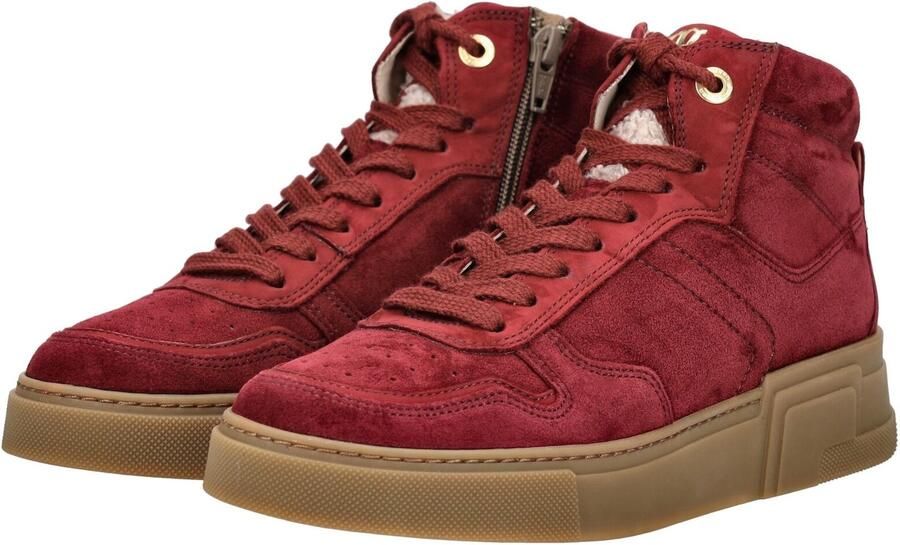 Paul Green Sneakers hoog wijnrood - Foto 5