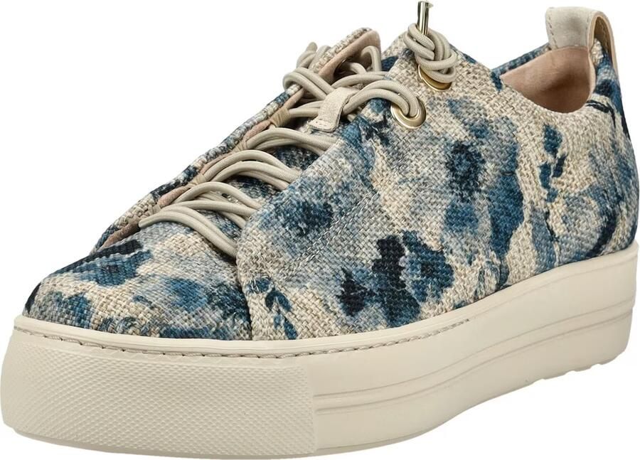Paul Green Sneakers laag beige blauw donkerblauw - Foto 2