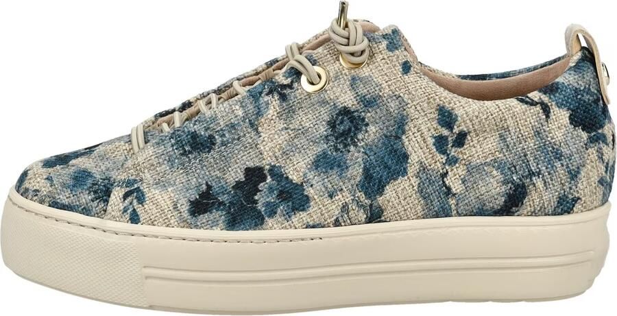 Paul Green Sneakers laag beige blauw donkerblauw - Foto 7