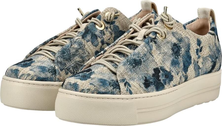 Paul Green Sneakers laag beige blauw donkerblauw - Foto 6
