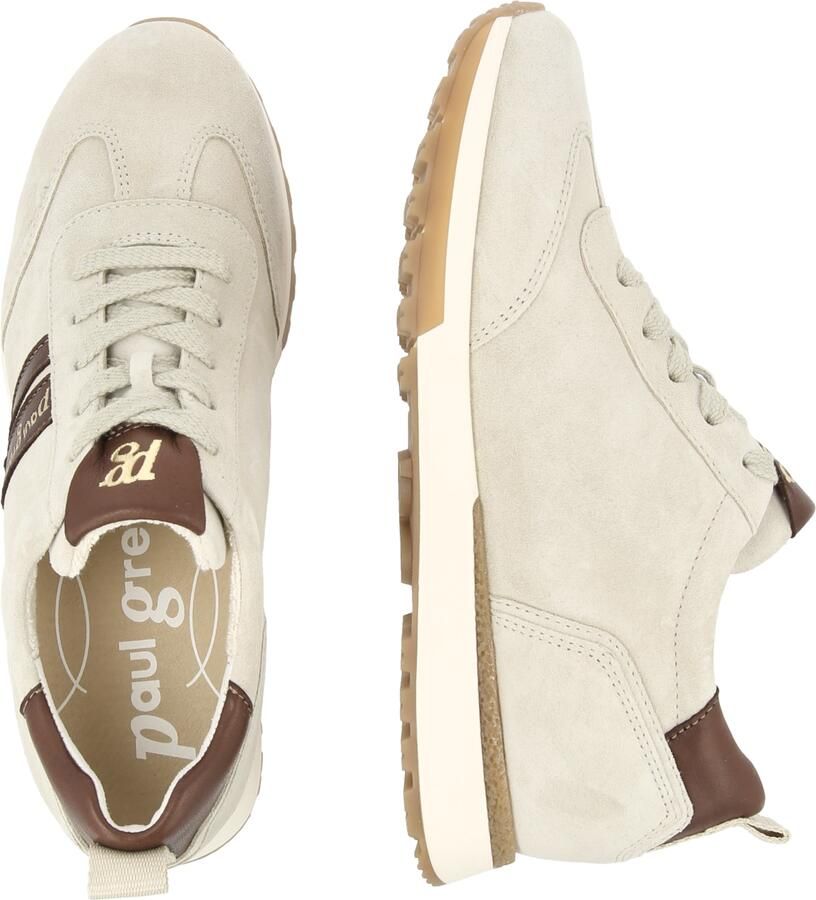 Paul Green Sneakers laag beige bruin - Foto 2